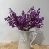 Gipsofila de 5 Galhos Tecido de Seda Nova Flor Pequena de Galho Único, Venda Quente Transfronteiriça Display de Janela de Casa Decoração Artificial Externa para Casa