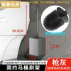 Escobilla de Baño de Aluminio Espacial Sin Rincones Muertos, Montada en Pared, Sin Taladro, Set de Limpieza para Baño del Hogar