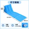 Cojín Triangular Inflable de PVC con Respaldo Afelpado para Camping al Aire Libre y Uso en la Playa, Cojín de Playa Inflable para Comercio Transfronterizo