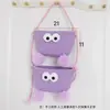 En stock canasta de almacenamiento tejida con cuerda de algodón decoración caricatura Sanrio canasta colgante de tres niveles cosméticos artículos varios canasta de pared