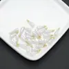 Materiales DIY de Perlas de Aleación, Colgantes con Forma de Gota de Agua, Accesorios para Pulseras de Perlas de Imitación, Colgantes Electrochapados