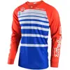 Roupas para Corrida Off-Road Transfronteiriça, Camisetas de Manga Longa, Tops de Secagem Rápida, Tamanhos Europeus e Americanos, Roupas de Ciclismo Personalizadas de Corte Amplo, Roupas de Downhill