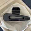 Pasador de Pelo Retro con Corte Grande de Gota de Agua Pasador para el Cabello de Mujer Pasador de Gama Alta en la Parte Posterior de la Cabeza Pinza de Tiburón Popular Accesorio Simple para el Cabello