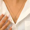 Collar Colgante de Nudo de Agua Alcalina Estilo Nuevo para Mujer, Versátil de Nicho, Lujo Ligero, Diseño de Gama Alta, Accesorio de Joyería para Collar Versátil