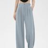Pantalones de traje holgados de pernera ancha con caída otoñal para mujer japonesa y coreana, suministro transfronterizo de Amazon, venta al por mayor