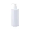Botella de Champú Tipo Prensa de 300/500ml, Botella Dispensadora de Loción de Plástico PET, Botella Vacía de Hombro Plano para Gel de Manos y Gel de Ducha