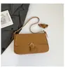 Bolsa Texturizada Retro de Alta Qualidade para Mulheres 2026 Nova Moda de Inverno Versátil Bolsa de Ombro Estilo Minimalista Bolsa Transversal para o Dia a Dia