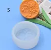 Venda Quente Transfronteiriça Série de Natal Sino Redondo Meias Velho em Relevo Aromaterapia Gesso Vela Decoração Molde de Silicone
