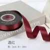 Cinta de Poliéster de Doble Cara de 2 cm Lazo Hecho a Mano Material DIY Flor de Cinta de Satén Empaque Cinta de Seda Corbata Cinta para Colchas