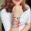 Pulsera de Cuerda Roja Tejida a Mano de Año Nuevo Ajustable Pulsera de Jade Año Buming Retro Pareja Cuerda de Mano Suministro de Puesto