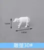 Wx Maquete Arquitetônica Mesa de Areia Escultura Artística Fontes Figuras Animais com Paisagem Ornamentos de Cena de Praça de Jardim Europeu