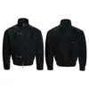 Chaqueta de cuero estilo americano con estampado de pitón y botones de solapa dividida, moda masculina de tendencia, atuendo elegante para primavera y otoño, corte holgado, con cuello de solapa