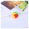 Bola de pelo de polipropileno de 3,5 cm, coloreada, bonita y creativa, ideal para manualidades, para jardín de infantes, material de trabajo estadounidense, fabricantes de bolas de pelo al por mayor.