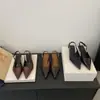 Sandalias de Tacón Alto Estilo Francés 2026 con un Look Sofisticado, Tacones Finos, Diseño Sexy de Punta Cerrada, Talla Grande, Tacones Bajos Cómodos