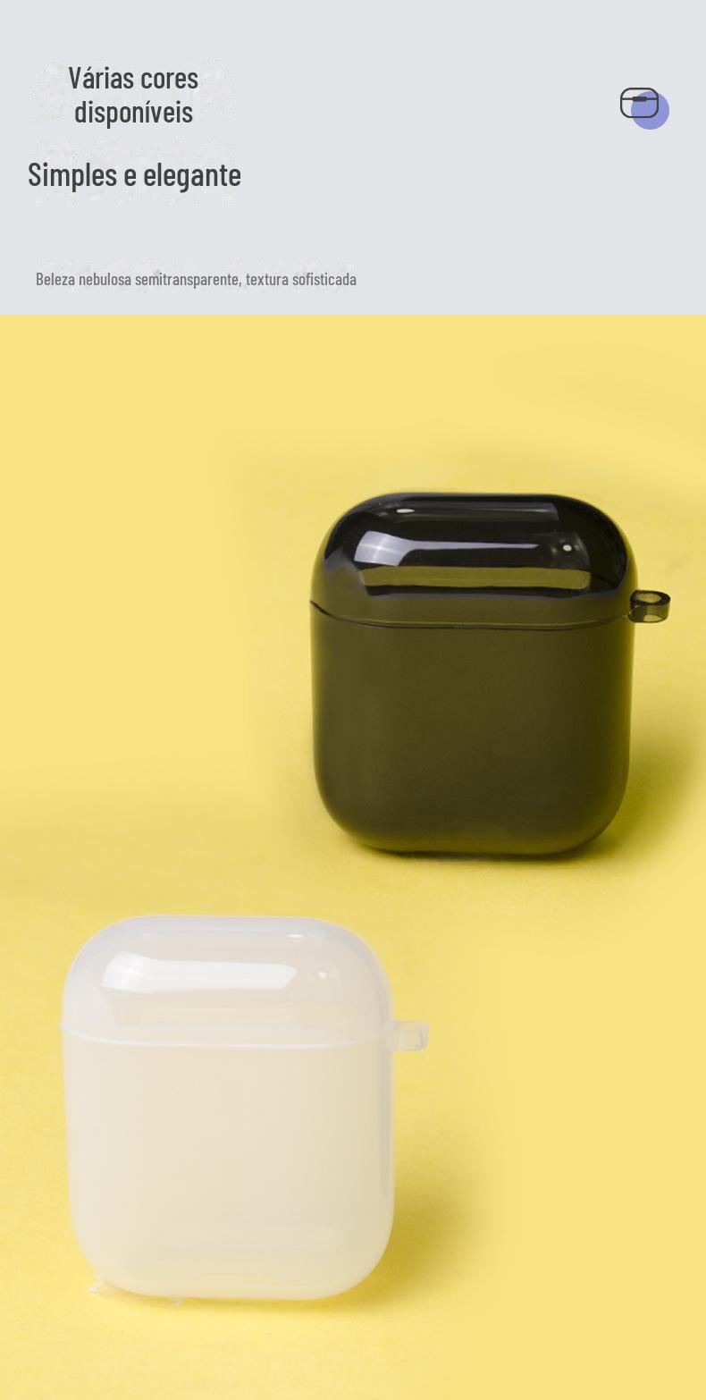 airpods 1/2代PC耳机壳有挂绳孔改模后