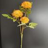 3 Cabeças funcho cebola bolas dente-de-leão Nórdico casa modelo quarto arranjo de flores acessórios adereços fotografia casamento flores artificiais atacado