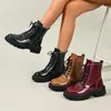 Otoño 2026 Nueva Llegada Comercio Exterior Tallas Grandes para Mujer Casual Cómodo Estilo Europeo Americano Moda Ropa Exterior Botas Talla Única