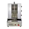 Parrilla de Gas Comercial de Tres Quemadores Estilo Medio Oriente Máquina de Kebab Turca Asador Brasileño