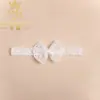 Accesorios Europeos y Americanos para el Cabello de Niños con Encaje Malla Bordada Moño Diadema Fina para el Cabello Diadema para Bebé Diadema Elástica para Bebé