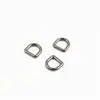 Accesorios de hardware para equipaje, ropa, accesorios, fundición a presión, hebilla en D sin costuras, bolso, hebilla de hombro, hebilla de zapato, 2, diámetro interior de 8 mm