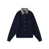 Suéter Cardigan Gola Camisa Falso Duas Peças Estilo College Solto Retro Americano Novo Outono 2026 Vintage Yidao para Homens