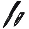 Cuchillo de Fruta para el Hogar Acero Inoxidable Punta Negra Cuchillo de Fruta Negro Puro 1 Pieza