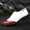 Zapatos de Cuero para Hombre con Punta Tallada Estilo Británico, Zapatos Brogue para Hombre, Zapatos Casuales Estilo Coreano, Talla Grande, Transfronterizo, Primavera y Otoño, Venta al por Mayor