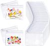 Bolsa Transparente de Eva para Pastillas, Bolsa con Cierre Hermético para Joyería, Empaque de Cápsula Reciclable, Bolsa Sellada Engrosada