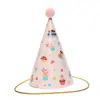 Envío Gratis Empaque Individual Sombrero de Cumpleaños Sombrero de Fiesta Sombrero Puntiagudo Sombrero de Fiesta para Bebés y Niños Sombrero para Pastel