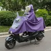 Impermeable para Bicicletas Eléctricas y Motocicletas, Poncho de Lluvia Ampliado y Engrosado para una o Dos Personas, Doble Visera para Hombres y Mujeres, Poncho de Lluvia para Patinetes Eléctricos, A Prueba de Tormentas