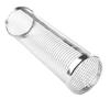 Grelha Redonda para Churrasco Amazon Fogão para Churrasco Cesto Cilíndrico para Churrasco Malha Ferramenta Giratória para Churrasco Aço Inoxidável 304