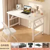 Escritorio de Computadora Plegable para Uso en Casa, Escritorio de Dormitorio, Escritorio de Oficina, Escritorio de Escritura para Estudiantes, Casa de Alquiler, Mesa Rectangular Sin Instalación