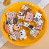 Ins Chao Meng bonito dos desenhos animados patch broche acrílico menina roupas saco acessórios pequenas joias emblema atacado