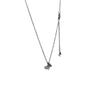 Collar de borlas de mariposa de estilo elegante y suave, ligero y de lujo, para mujer, diseño de nicho, cadena de clavícula de alta gama, collar de viajero que combina con todo.