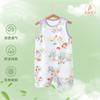 Mameluco sin mangas para bebé, Mameluco de algodón fino de verano, Traje para gatear, Ropa para casa de bebé, Pijamas, Ropa para recién nacidos