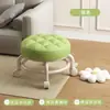 Taburete Giratorio con Ruedas, Cómodo para Estar Sentado Mucho Tiempo, Diseño Minimalista Moderno, Taburete Móvil con Ruedas, Taburete Bajo con Ruedas, Taburete Redondo para Niños