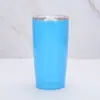 Copo de carro 20oz transfronteiriço com pintura, grande capacidade, aço inoxidável 304, isolamento a vácuo, copo com tubo de sucção para carro, copo Ice Bully