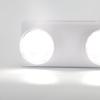 Iluminación de Emergencia contra Incendios LED Doble Cabezal Recargable Luz Indicadora de Evacuación Luz de Emergencia por Apagón USB Ahorro de Energía Súper Brillante