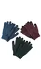 Guantes de punto RPET transfronterizos otoño e invierno cubierta de mano jacquard para montar guantes de lana artificial cepillados fábrica personalizada