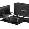 Nuevas Gafas de Sol Polarizadas de Metal de Moda para Hombre, Sentido de Alta Gama, Personalidad, Caja de Gafas, Anti-UV, Gafas de Sol de Moda