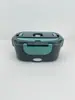 Lonchera Eléctrica, Lonchera Eléctrica con Enchufe para Calentar, Lonchera Eléctrica Calefactora sin Relleno de Agua, Lonchera Térmica, Lonchera de Doble Uso para Coche y Hogar