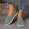 Novos Sapatos de Tecido Fly com Bico Baixo para Primavera e Verão, Sapatos Leves e Confortáveis para Pessoas de Meia-Idade e Idosos, Sapatos Planos Respiráveis, Sapatos de Calçar