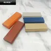 Nuevo Estuche Cuadrado Rayado de Madera para Gafas de Prescripción, Elegante Estuche de Gama Alta para Gafas de Lectura Hecho a Mano Venta al por Mayor