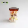 Latas de Plástico para Alimentos Serie 85 de 620 ml con Tapa de Aluminio PET, Latas Selladas, Latas Redondas para Envasado de Alimentos, Botellas Transparentes de Almacenamiento