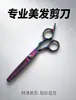Tijeras para Cortar el Cabello Domésticas 6 pulgadas Juego de Tijeras Adelgazadoras Pintadas en Plata, Apertura y Cierre Suaves, Multifuncionales