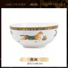 Conjunto de Tigela e Prato do Ano do Cavalo Jingdezhen Cerâmica Óssea de Alta Temperatura Louça Tigelas e Pratos Retrô Chineses Tigelas de Cerâmica Domésticas e Hashis Inauguração de Casa
