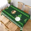 Amazon Nuevo St Transfronterizo. Mantel Decorativo Festivo para el Día de San Patricio para Mesa de Comedor en Casa a Prueba de Polvo Decoración Navideña