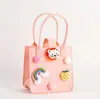 Nuevo Bolso de Mano de Fieltro de Dibujos Animados Bolso Tote Souvenir de Boda para Bebé Bolsa de Fieltro Bolsa de Regalo de Promoción Publicitaria