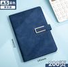 Conjunto de caderno A5 com caixa de presente personalizada para reuniões, negócios corporativos, agenda de escritório e bloco de notas. Pode ser impresso com logotipo.