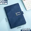 Caderno Novo Couro de Alta Qualidade Bloco de Notas Personalizado Fivela em U Traje de Presente de Negócios Presente de Acompanhamento Logotipo Imprimível